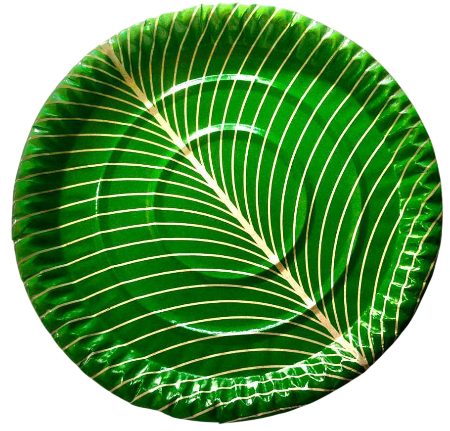 Alternate Kela Patta plate style